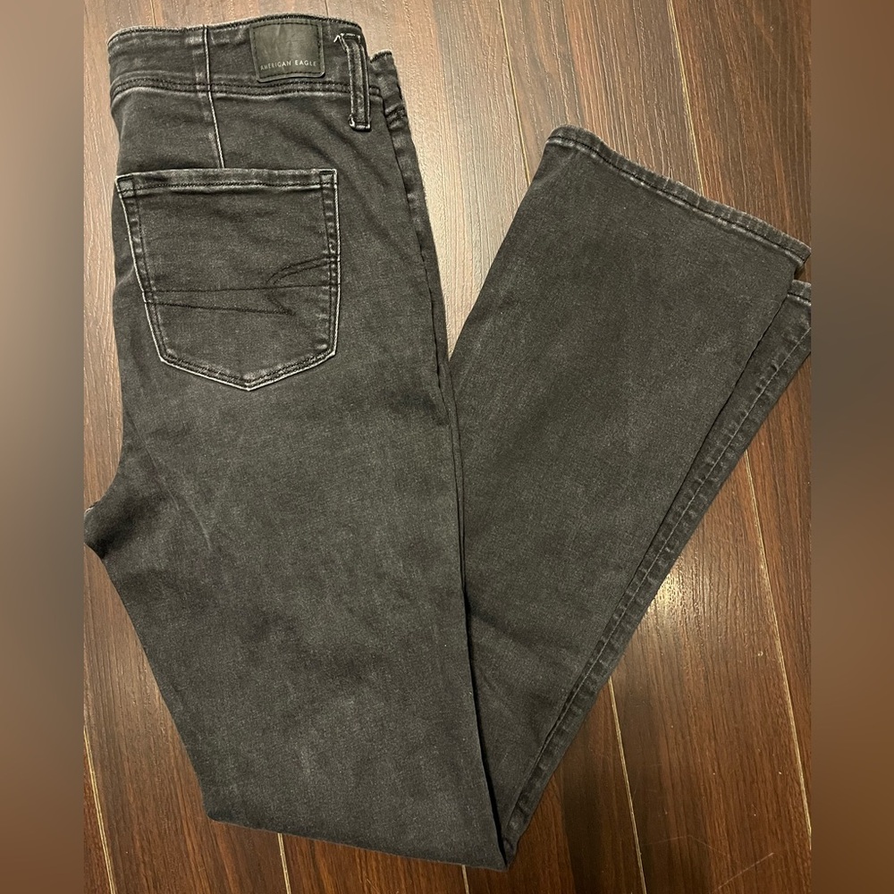 American Eagle 🦅 Black skinny kick 8 Regular